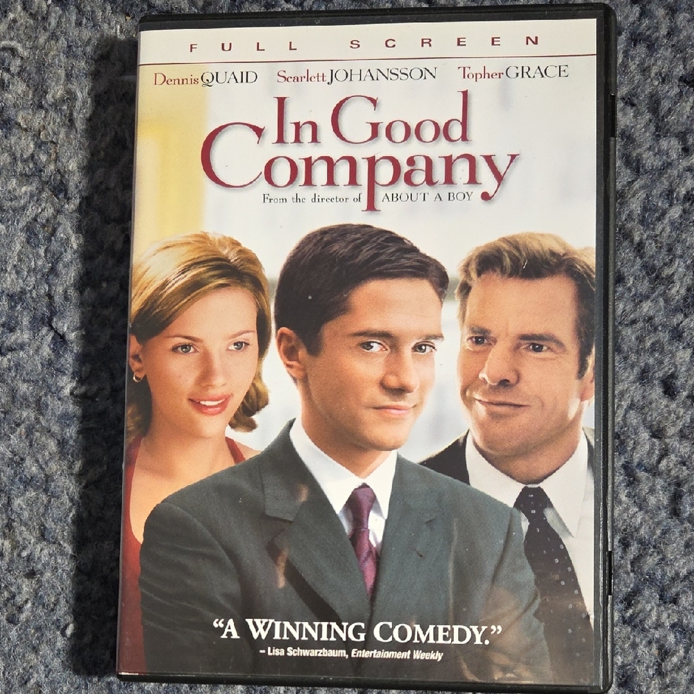 💚FOR SALE ONLY NO TRADES 💚In Good Company DVD
